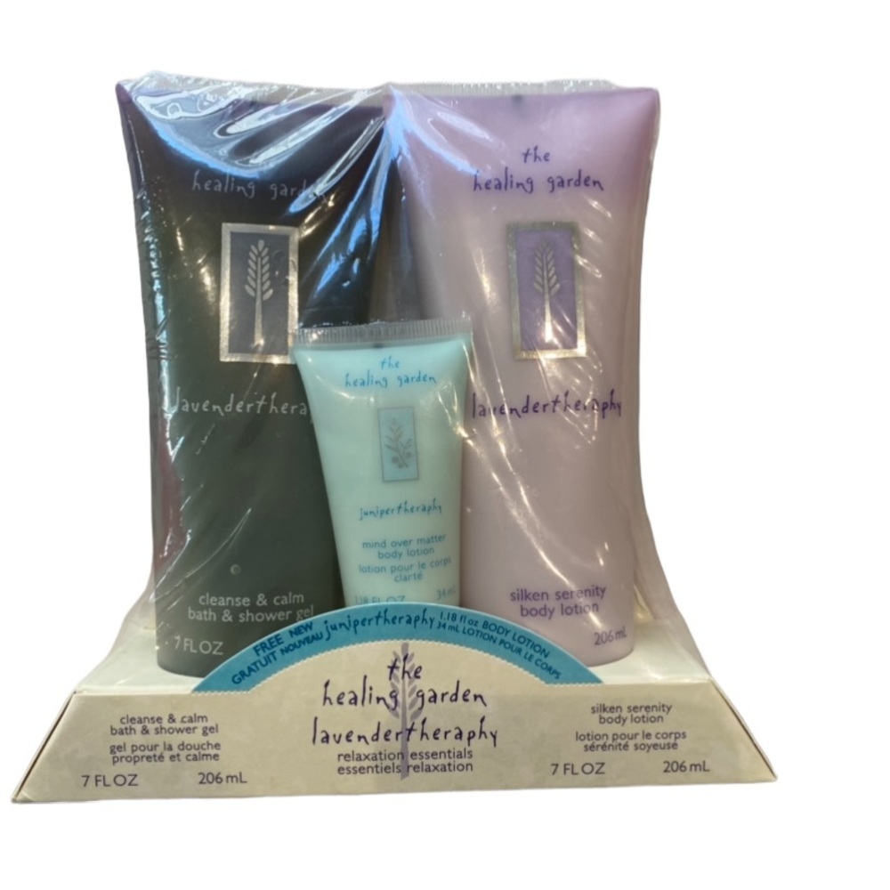 NWT The Healing Garden Lavender Therapy Gift Set!